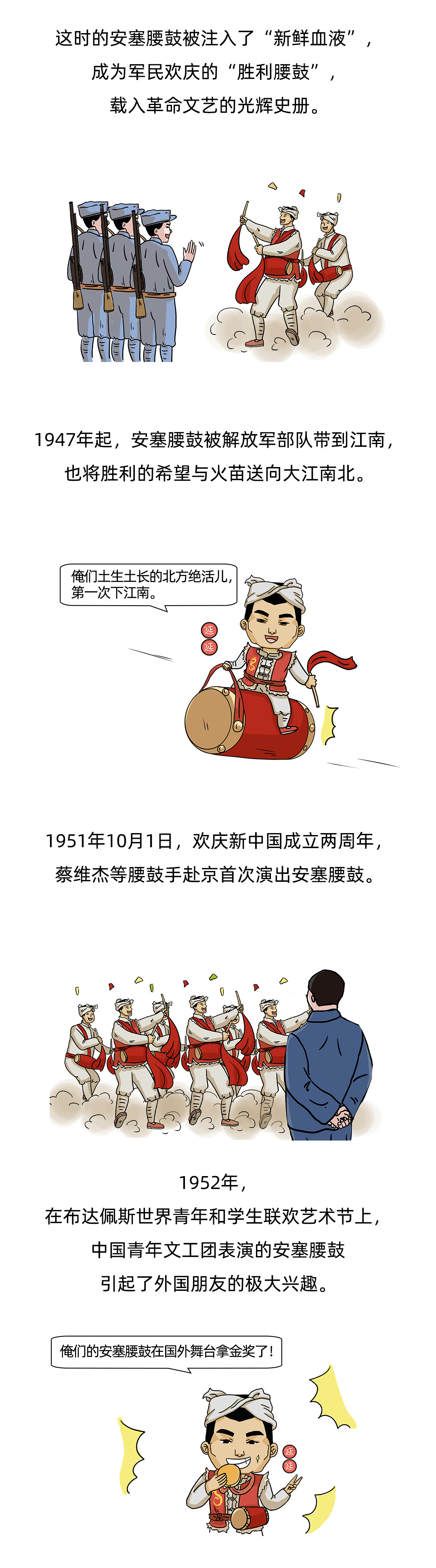 翔云漫画《一分钟了解什么是安塞腰鼓》